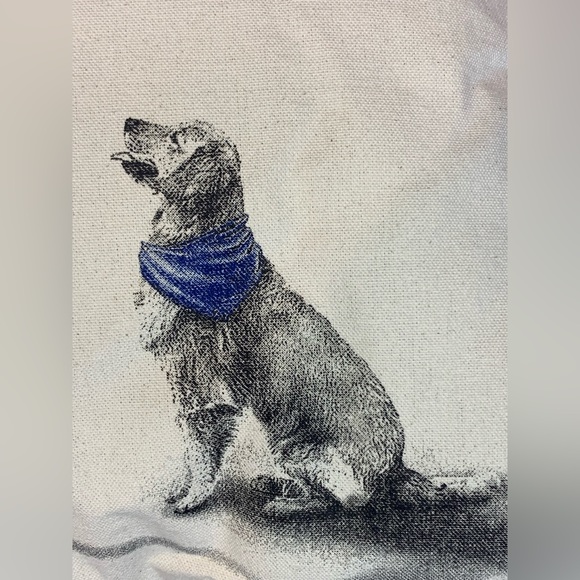 Accents Nwt Maya Pickles Pillow Original Rare Dog Looking Up At Usa